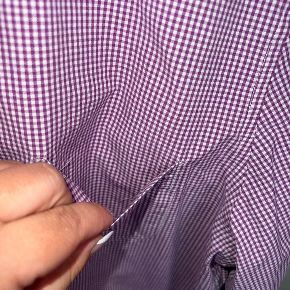 Men’s J.Crew Plaid Classic Stretch Long Sleeve Button Down Collared Top - Picture 4 of 7